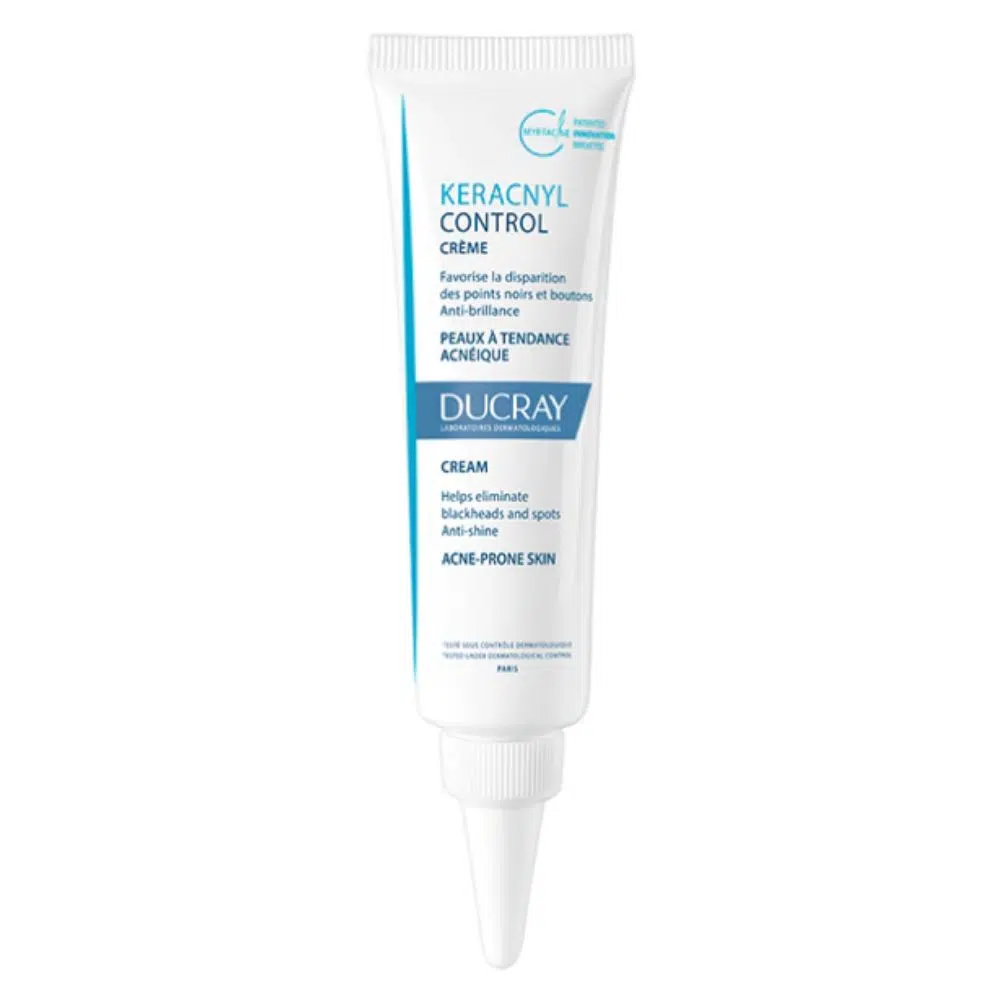 ducray-keracnyl-control-creme-points-noirs-boutons-30ml DUCRAY KERACNYL Control Crème 30ml – Image 1