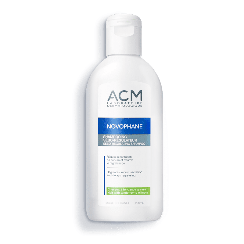 novophane-shampooing-cheveux-gras.jpg ACM CBPHANE Shampooing Sébo-Régulateur 200ml – Image 1