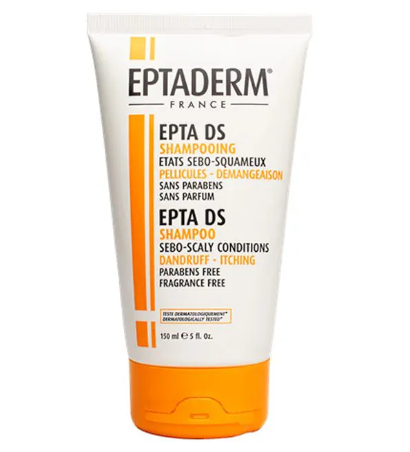 Eptaderm Epta DS Shampooing 150 ml EPTADERM EPTA DS SHAMPOOING ETATS SEBO-SQUAMEUX 150 ML – Image 1