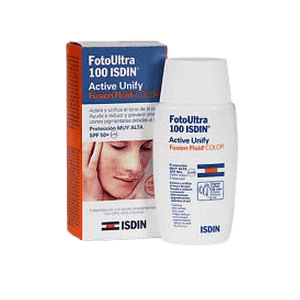 ISDIN Foto Ultra 100 Isdin Active Unify - Fusion Fluid Color SPF50+50ml – Image 1
