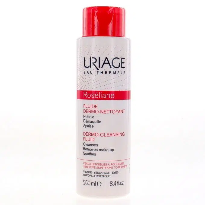 URIAGE ROSELIANE FLUIDE DERMO NETTOYANT APAISANT 250ML – Image 1