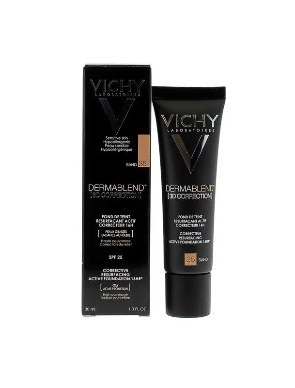 Vichy Dermablend Fond de teint 3D Correction 35 SAND 30 ml – Image 1