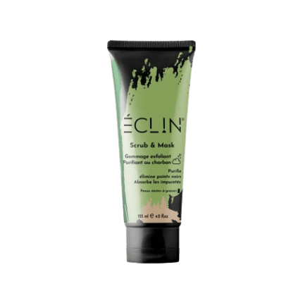 ECLIN SCRUB AND MASK GOMMAGE AU CHARBON ACTIF
