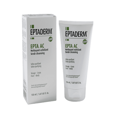 EPTADERM EPTA AC NETTOYANT EXFOLIANT 150ML – Image 1