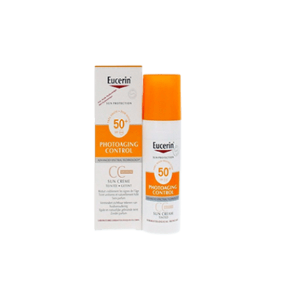 EUCERIN SUN PROTECTION CC CRÉME MÉDIUM SPF 50+ (50 ML)