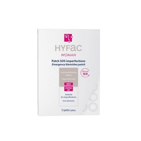HYFAC WOMAN PATCHS SOS ANTI-IMPERFECTIONS SACHET DE 15 PATCHS – Image 1