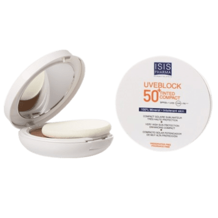 ISIS PHARMA UVEBLOCK 50+ COMPACT TEINTE DORÉE