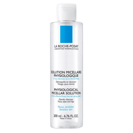 LA ROCHE-POSAY SOLUTION MICELLAIRE PHYSIOLOGIQUE 200ML DÉMAQUILLE EN DOUCEUR - VISAGE, YEUX ET LÈVRES