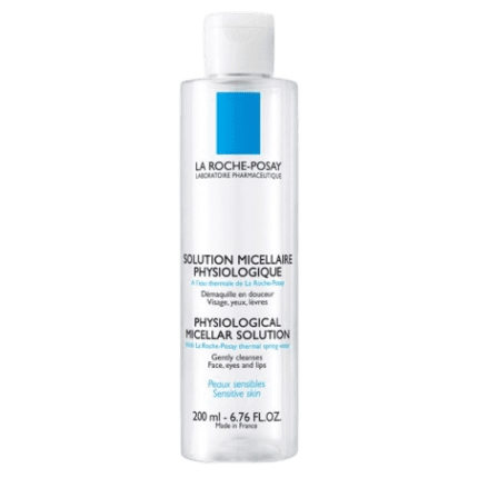 LA ROCHE-POSAY SOLUTION MICELLAIRE PHYSIOLOGIQUE 200ML DÉMAQUILLE EN DOUCEUR - VISAGE, YEUX ET LÈVRES
