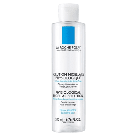 LA ROCHE-POSAY SOLUTION MICELLAIRE PHYSIOLOGIQUE 200ML DÉMAQUILLE EN DOUCEUR - VISAGE, YEUX ET LÈVRES – Image 1