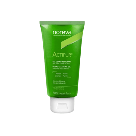 NOREVA ACTIPUR GEL DERMO-NETTOYANT 150 ML – Image 1