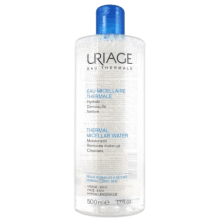 URIAGE EAU MICELLAIRE THERMALE PEAUX NORMALES À SÈCHES 500ML