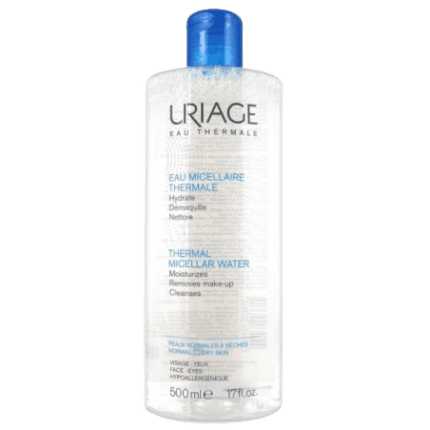 URIAGE EAU MICELLAIRE THERMALE PEAUX NORMALES À SÈCHES 500ML