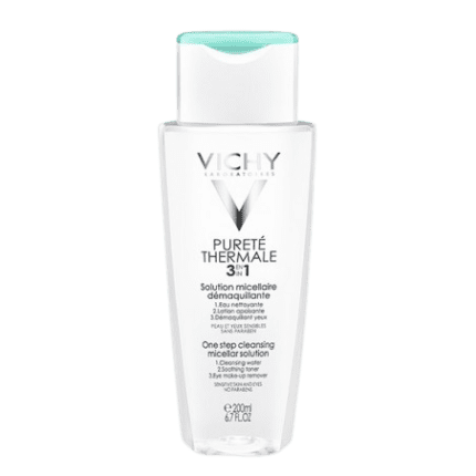VICHY PURETE THERMALE SOLUTION MICELLAIRE 3EN1DÉMAQUILLANTE 200ML