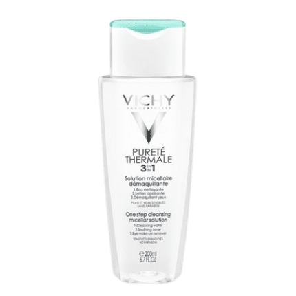 VICHY PURETE THERMALE SOLUTION MICELLAIRE 3EN1DÉMAQUILLANTE 200ML