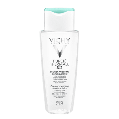 VICHY PURETE THERMALE SOLUTION MICELLAIRE 3EN1DÉMAQUILLANTE 200ML – Image 1