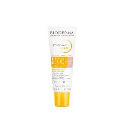 BIODERMA PHOTODERM M GEL-CRÈME SOLAIRE ANTI-TACHES CLARIFIANTE TEINTÉE CLAIRE SPF50 – 40ML – Image 1