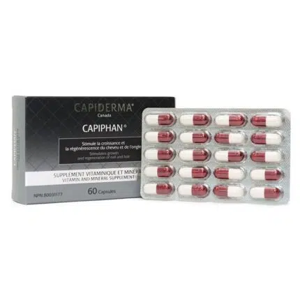 CAPIDERMA CAPIPHAN ONGLES ET CHEVEUX 60 GÉLULES