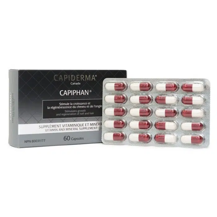 CAPIDERMA CAPIPHAN ONGLES ET CHEVEUX 60 GÉLULES – Image 1