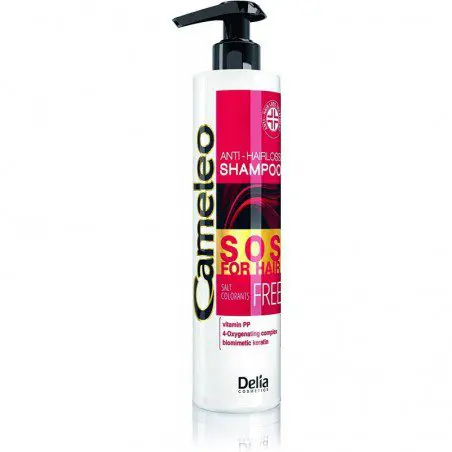 delia-cosmetics-cameleo-sos-for-hair-shampoing-anti-chute-250-ml DELIA COSMETICS CAMELEO SOS FOR HAIR SHAMPOING ANTI-CHUTE – 250 ML – Image 1