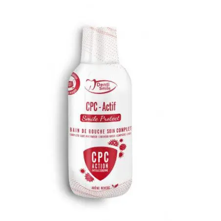 DENTI-SMILE BAIN DE BOUCHE CPC-ACTIF 300 ML – Image 1
