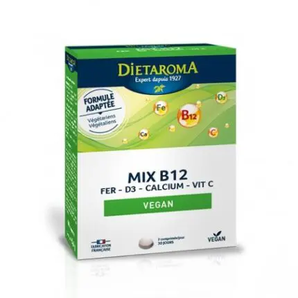 DIETAROMA MIX B12 VEGAN - 60 COMPRIMÉS