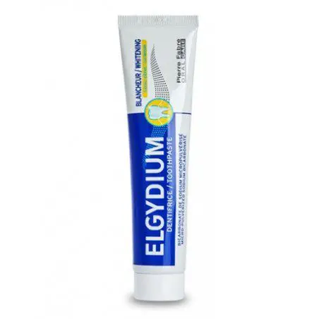 ELGYDIUM DENTIFRICE BLANCHEUR CITRON 75ML – Image 1
