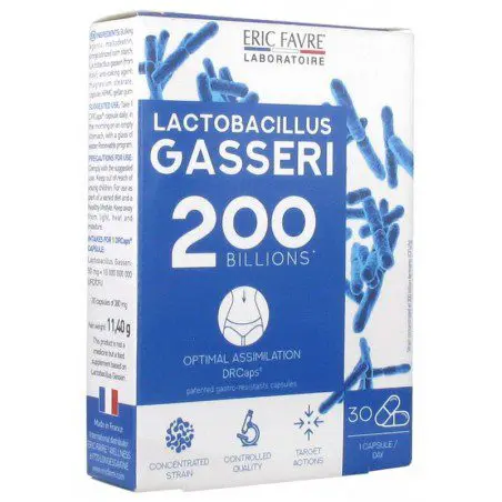 ERIC FAVRE LACTOBACILLUS GASSERI BOITE 30 GÉLULES – Image 1