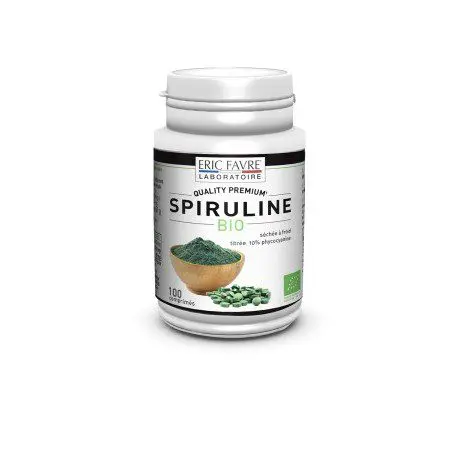 ERIC FAVRE SPIRULINE BIO 100 COMPRIMES – Image 1