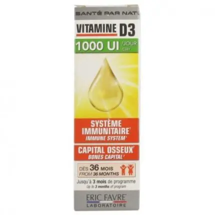 ERIC FAVRE VITAMINE D3 20ML