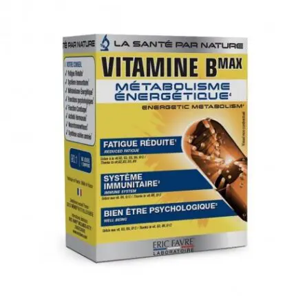 ERIC FAVRE VITAMINES B MAX 60 comprimés