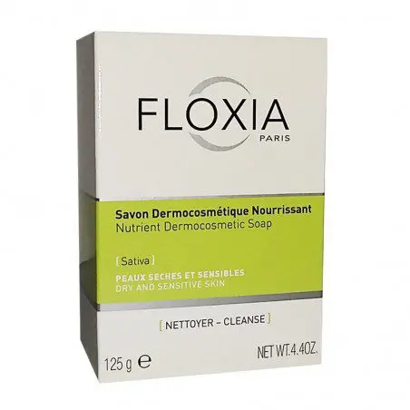 FLOXIA SAVON EXFOLIANT PEUX SECHE 125 G – Image 1