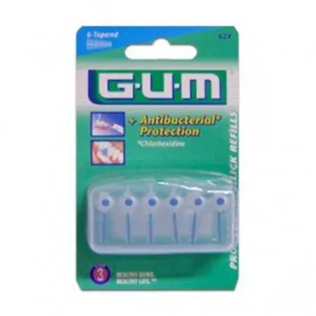 GUM RECHARGE 6 BROSSETTES FINES 1,6MM – Image 1