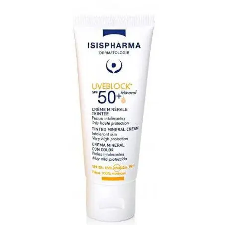 ISISPHARMA UVEBLOCK SPF50+ MINERAL TEINTÉ 40ML – Image 1