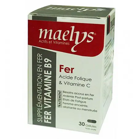 MAELYS FER 30 GELULES – Image 1