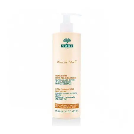 NUXE REVE DE MIEL CRÈME CORPS ULTRARECONFORTANTE GRAND FORMAT 400ML – Image 1