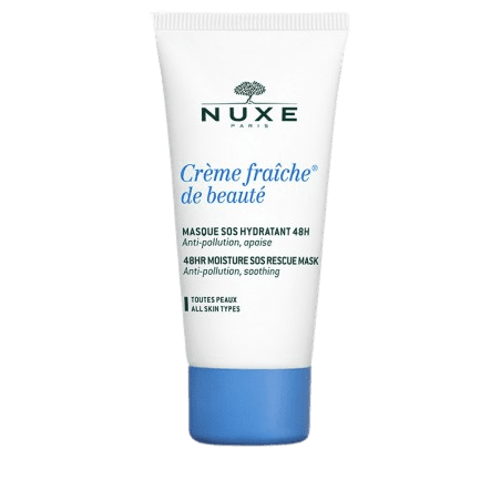 nuxe-creme-fraiche-masque-50ml-rehydratant-et-apaisant-24h-tous-types-de-peaux-removebg-preview NUXE CREME FRAICHE MASQUE 50ML – Image 1