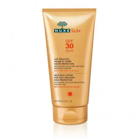 nuxe-lait-visage-et-corps-spf-30-150ml NUXE LAIT VISAGE ET CORPS SPF 30 (150ML) – Image 1
