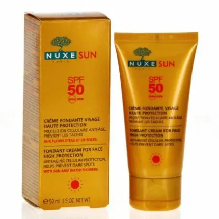 NUXE SUN CRÈME FONDANTE VISAGE HAUTE PROTECTION SPF 50 - 50 ML