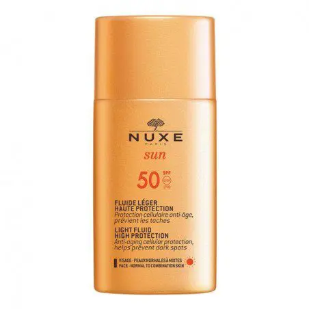 NUXE SUN FLUIDE LÉGER SPF 50 HAUTE PROTECTION 50ML – Image 1