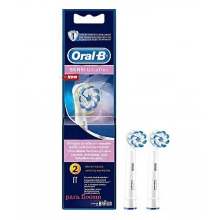 ORAL-B BROSSETTES SENSI ULTRATHIN 2-RECHARGES – Image 1