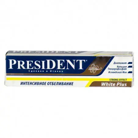 president-white-plus-dentifrice-de-30-ml PRÉSIDENT WHITE PLUS DENTIFRICE DE 30 ML – Image 1