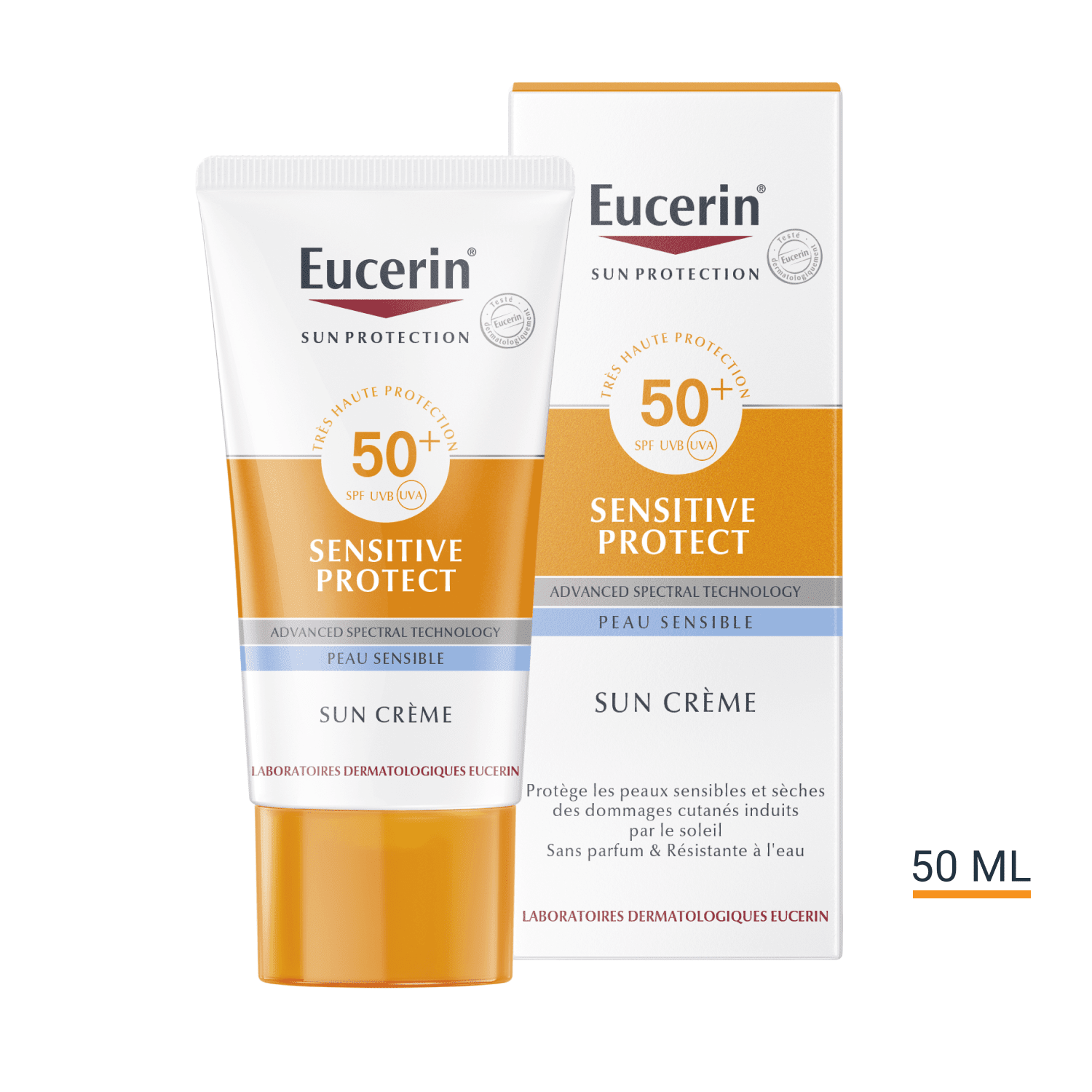 EUCERIN ecran SENSITIVE CREME 50+ – Image 1