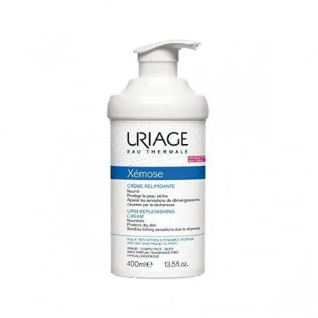 uriage-xemose-creme-400ml URIAGE XÉMOSE CRÈME APAISANTE RELIPIDANTE ANTI-IRRITATIONS 400 ML – Image 1