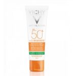 VICHY CAPITAL SOLEIL MATIFIANT 3-EN-1 SPF 50+ CRÈME SOLAIRE