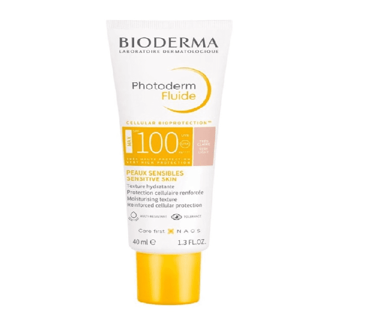 BIODERMA PHOTODERM MAX SPF 100+ 40ML CRÈME SOLAIRE TEINTÉE TRES CLAIRE – Image 1