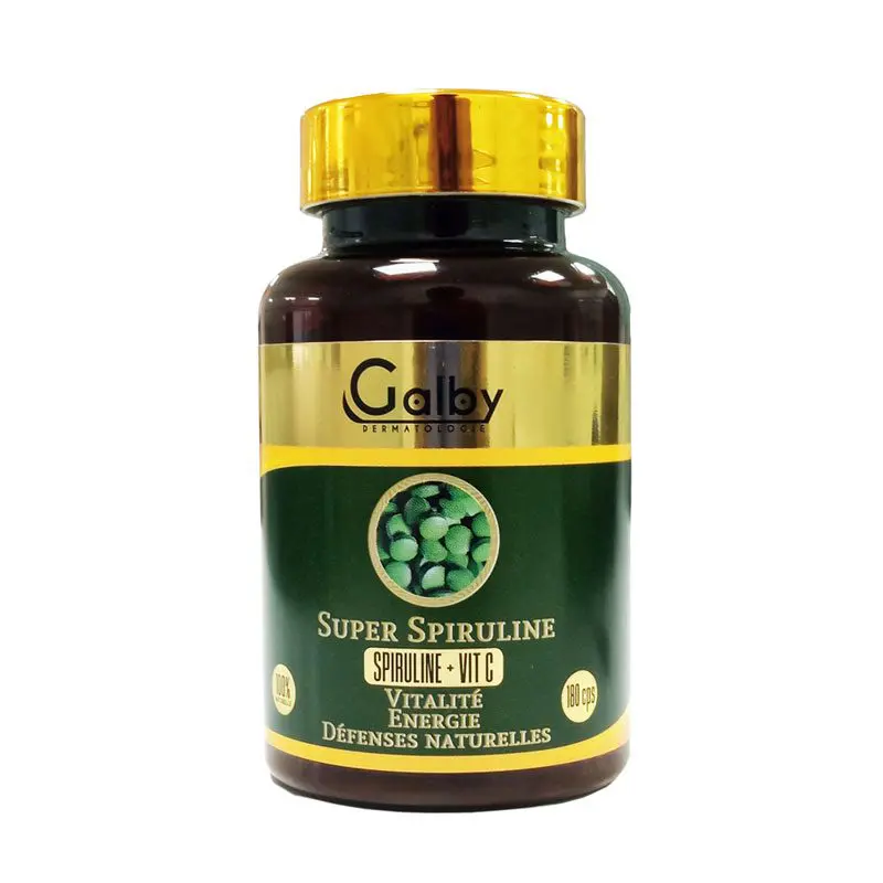 GALBY SUPER SPIRULINE 180CPS – Image 1
