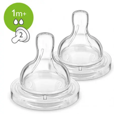 avent-2-tetines-1m-2t-scf63227 AVENT 2 TETINES 1M+ classique – Image 1