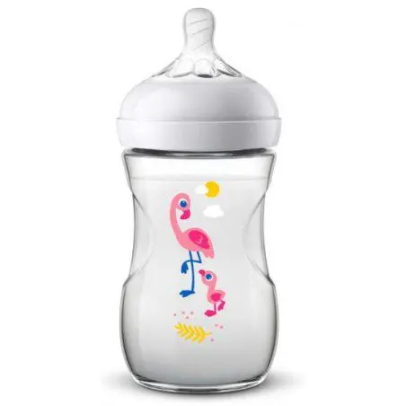 AVENT BIBERON NATURAL FLAMING 2.0 9OZ – Image 1