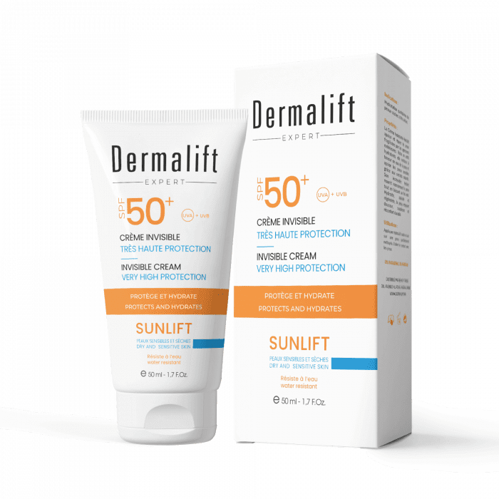bdac5f2cb79c65b2d1b6d938e5e15a30 DERMALIFT SUNLIFT Crème invisible 50ml 50ml – Image 1